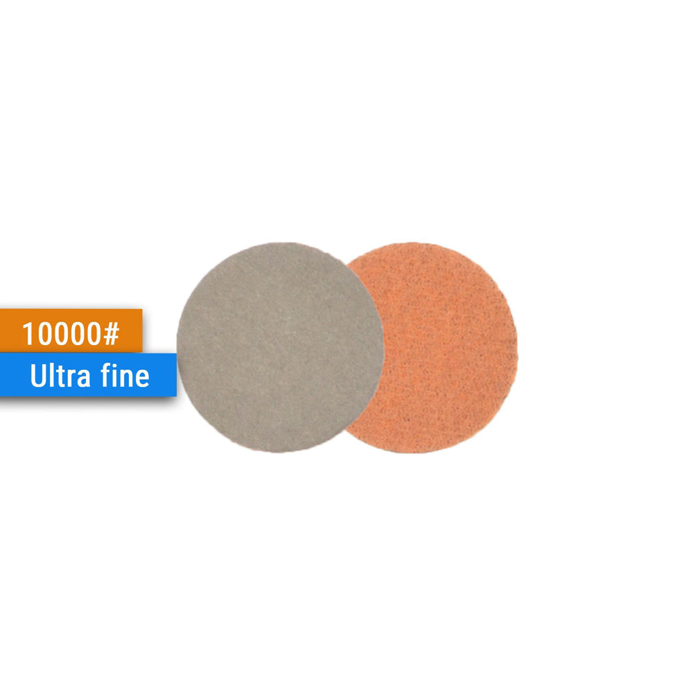 1" (25mm) Assorted Grits Hook&Loop Sanding Discs + Manual Sanding Pad, 100 Discs