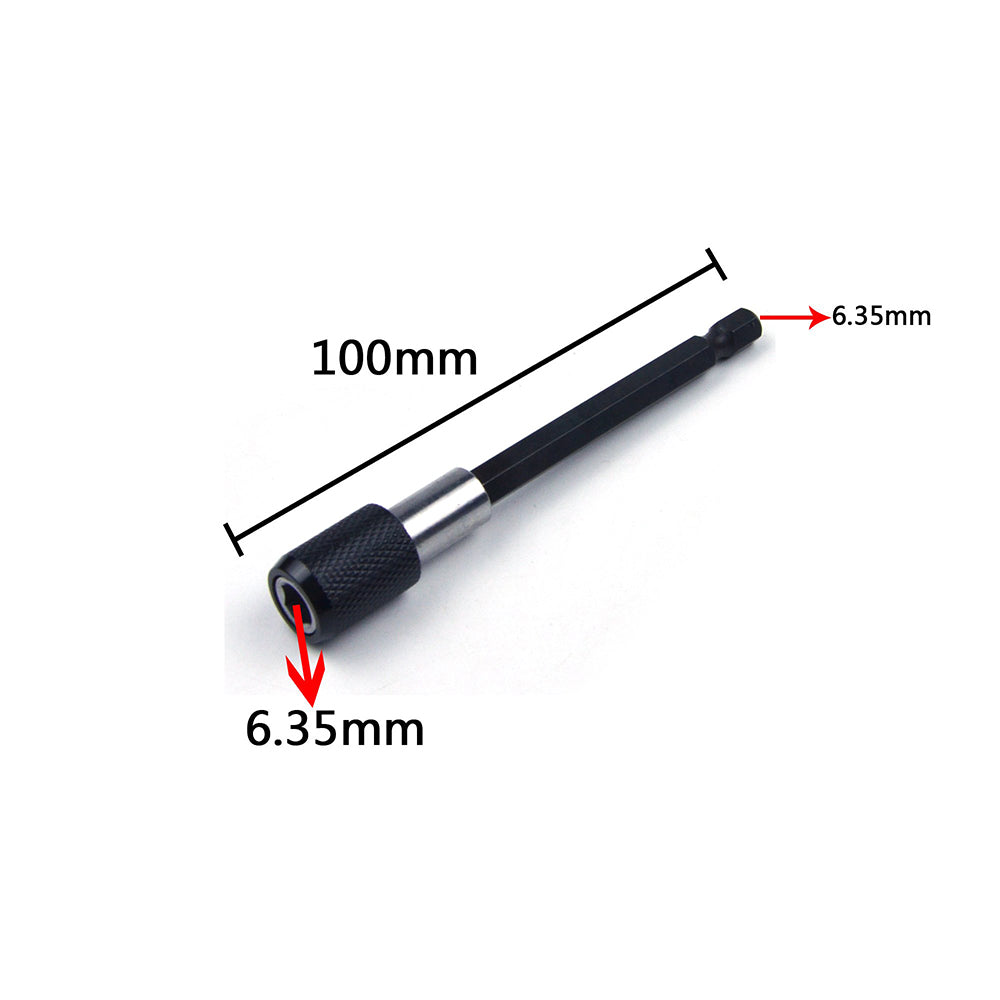 100mm Magnetic Hex Shank Extension Connecting Rod Power Tool Accessories