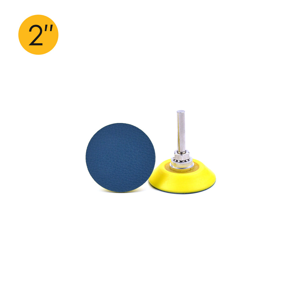 2" (50mm) x 6mm Shank PSA Back-up Sanding Pads