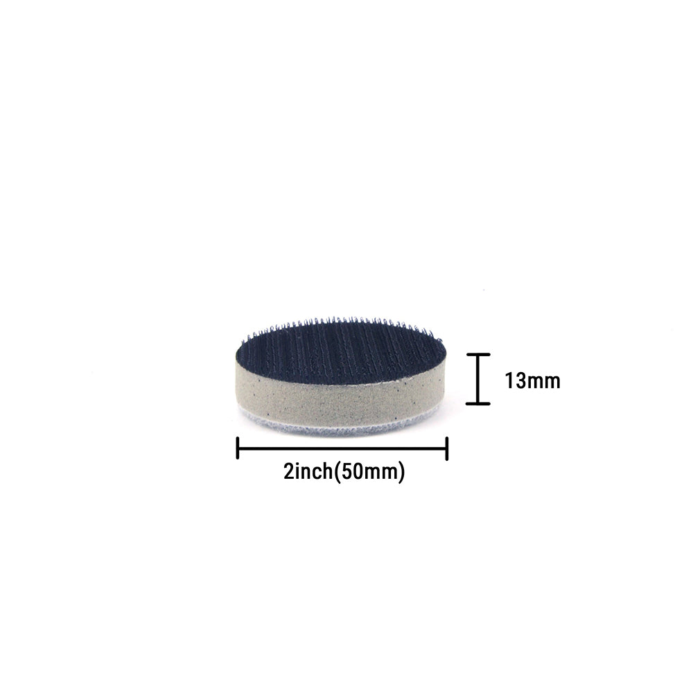 2" (50mm) High Density Hard Hook & Loop Surface Protection Interface Buffer Backing Pad
