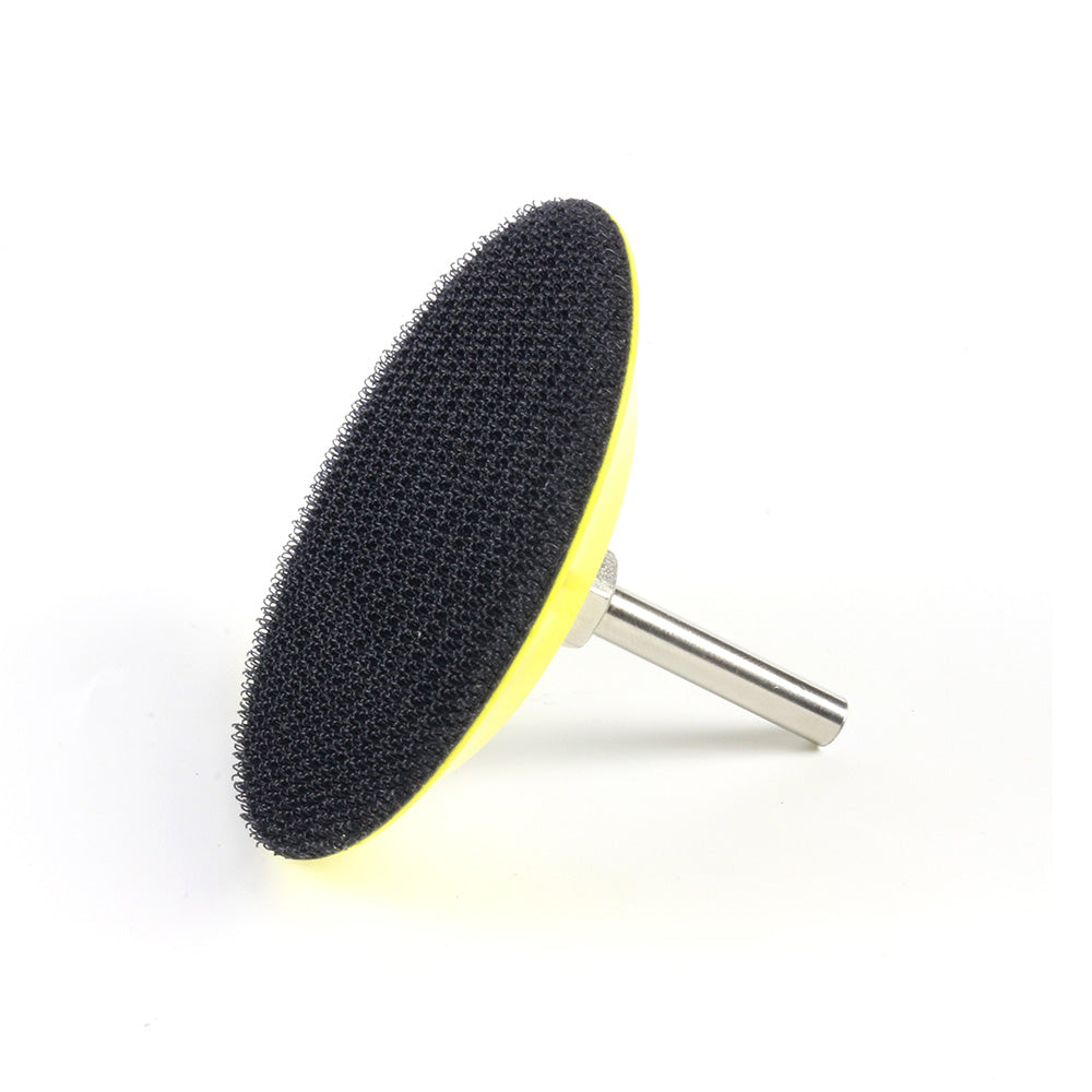 3" (75mm) x 6mm Shank Hook & Loop Back-up Sanding Pads