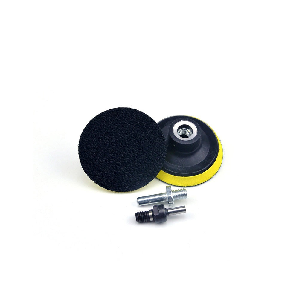 3" (80mm) x M10 Thread Hook & Loop Back-up Sanding Pad