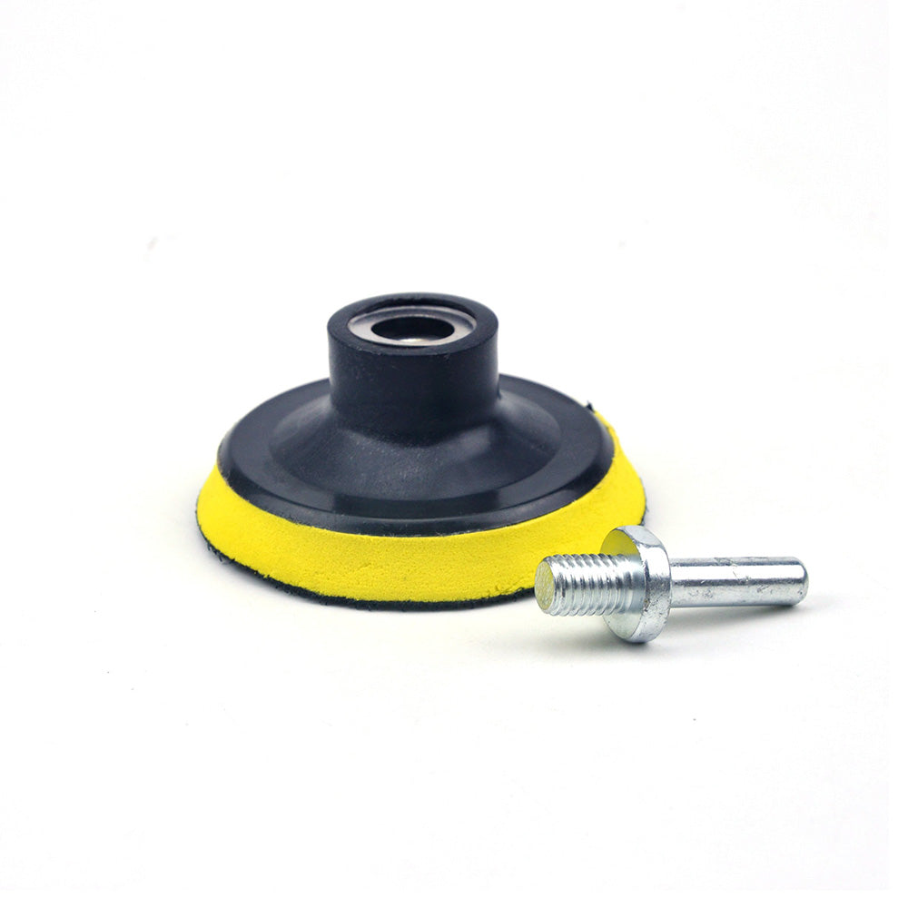 3" (80mm) x M10 Thread Hook & Loop Back-up Sanding Pad