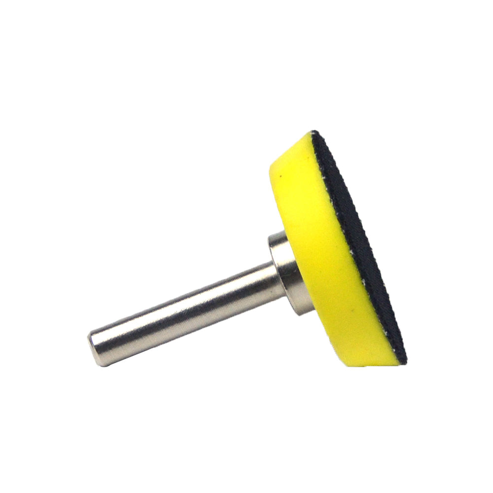 1.5" (38mm) x 6mm Mounted Shank Hook & Loop Back-up Sanding Pads