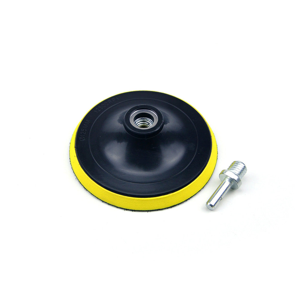 5" (125mm) x M14 Thread Hook & Loop Back-up Sanding Pads