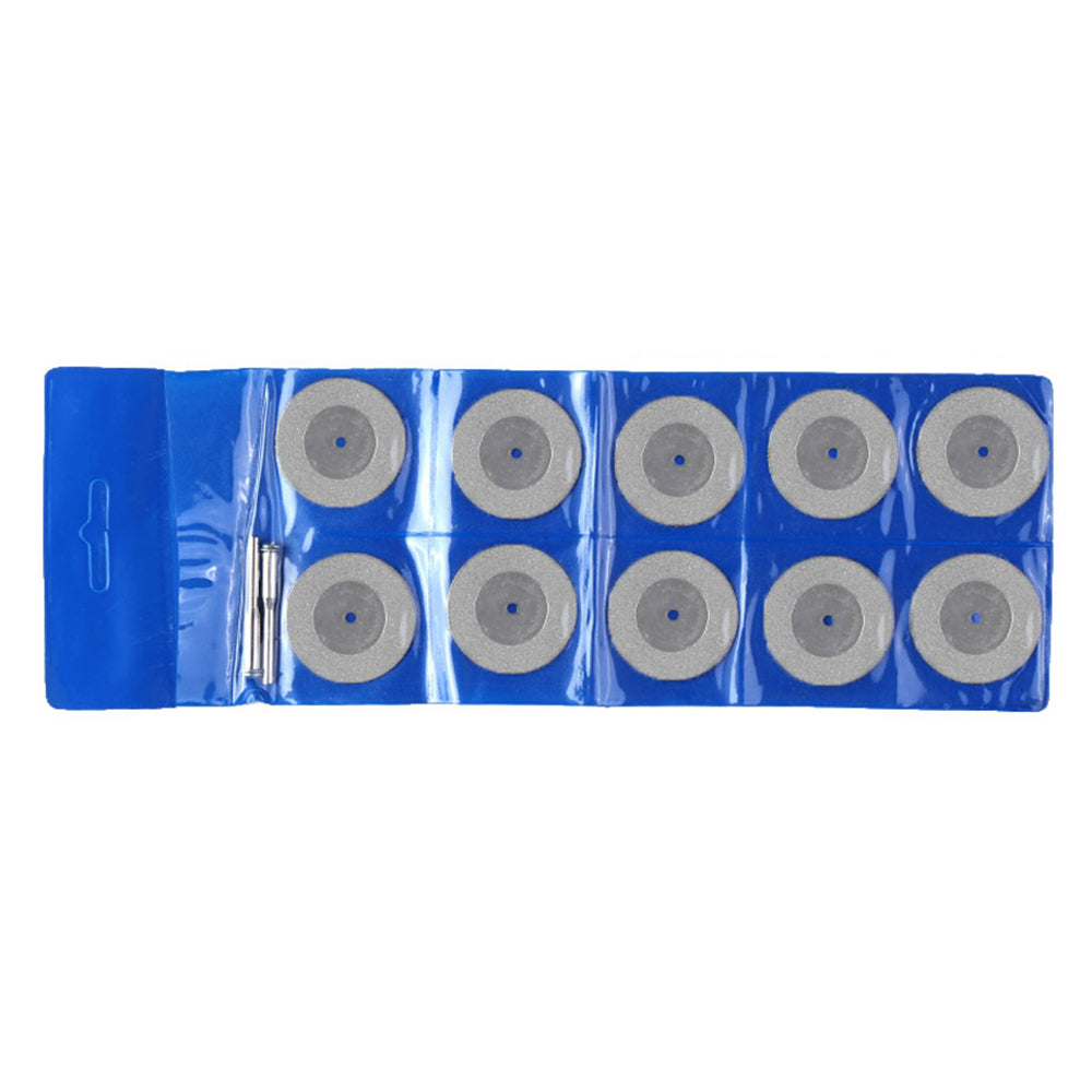 40mm Mini Carborundum Cutting Discs 3mm Shank Cutting Wheels, 12pcs Set