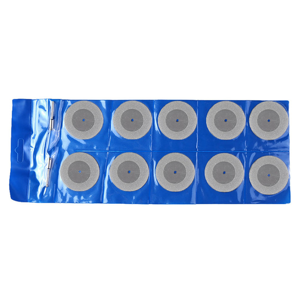 45mm Mini Carborundum Cutting Discs 3mm Shank Cutting Wheels, 12pcs Set
