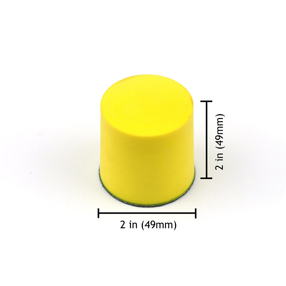 2" (49mm) Round Manual Hook & Loop Back-up Sanding Pads