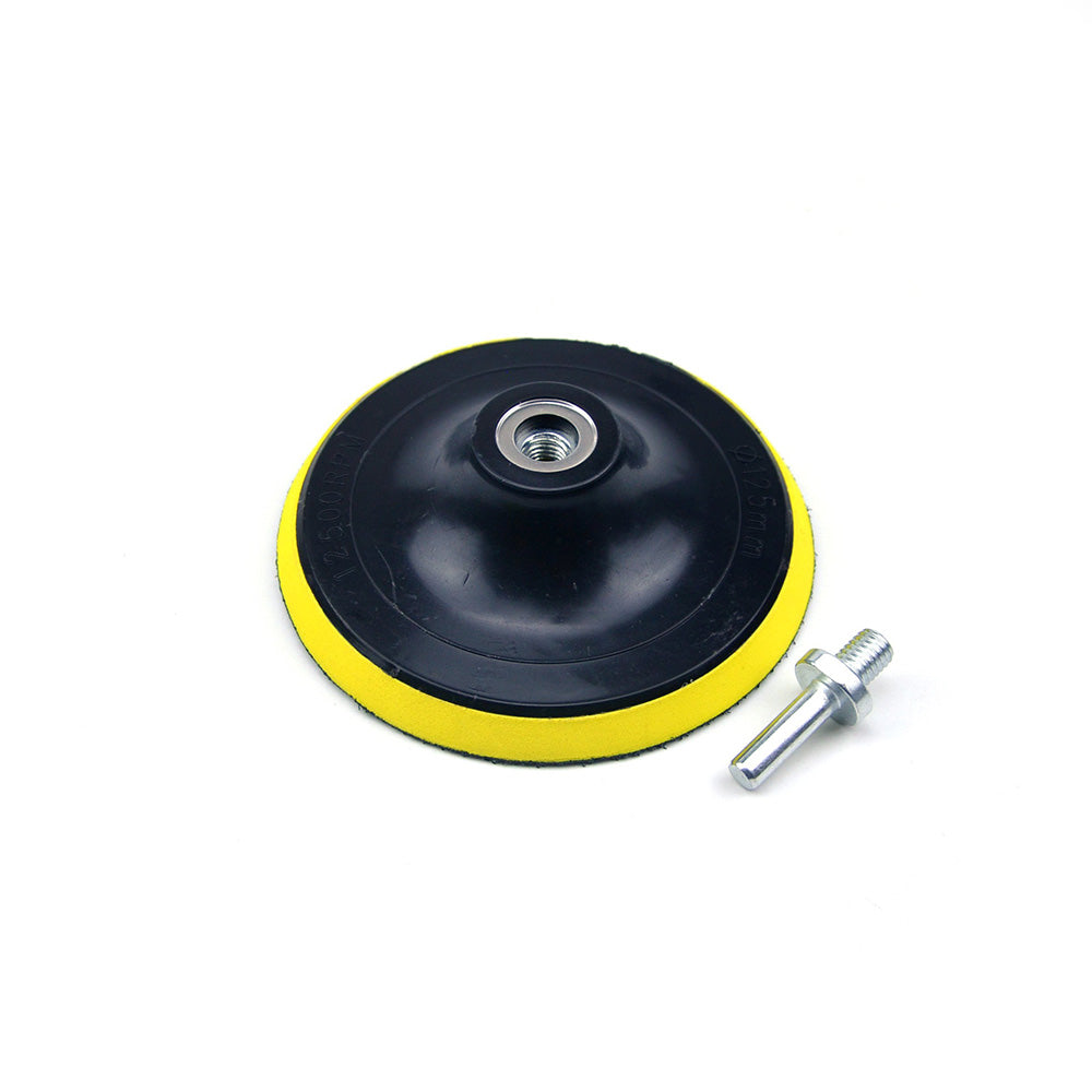 5" (125mm) x M10 Thread Hook & Loop Back-up Sanding Pads