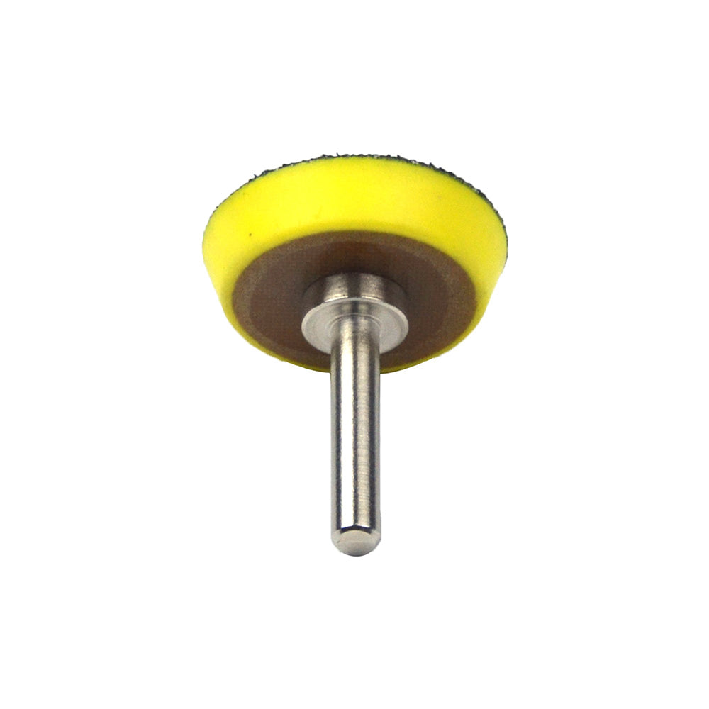 1.5" (38mm) x 6mm Mounted Shank Hook & Loop Back-up Sanding Pads