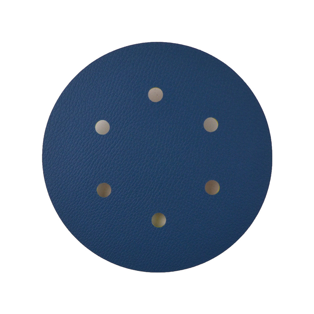 6" (150mm) x 5/16-24 Male 6 Hole PSA Back-up Sanding Pads