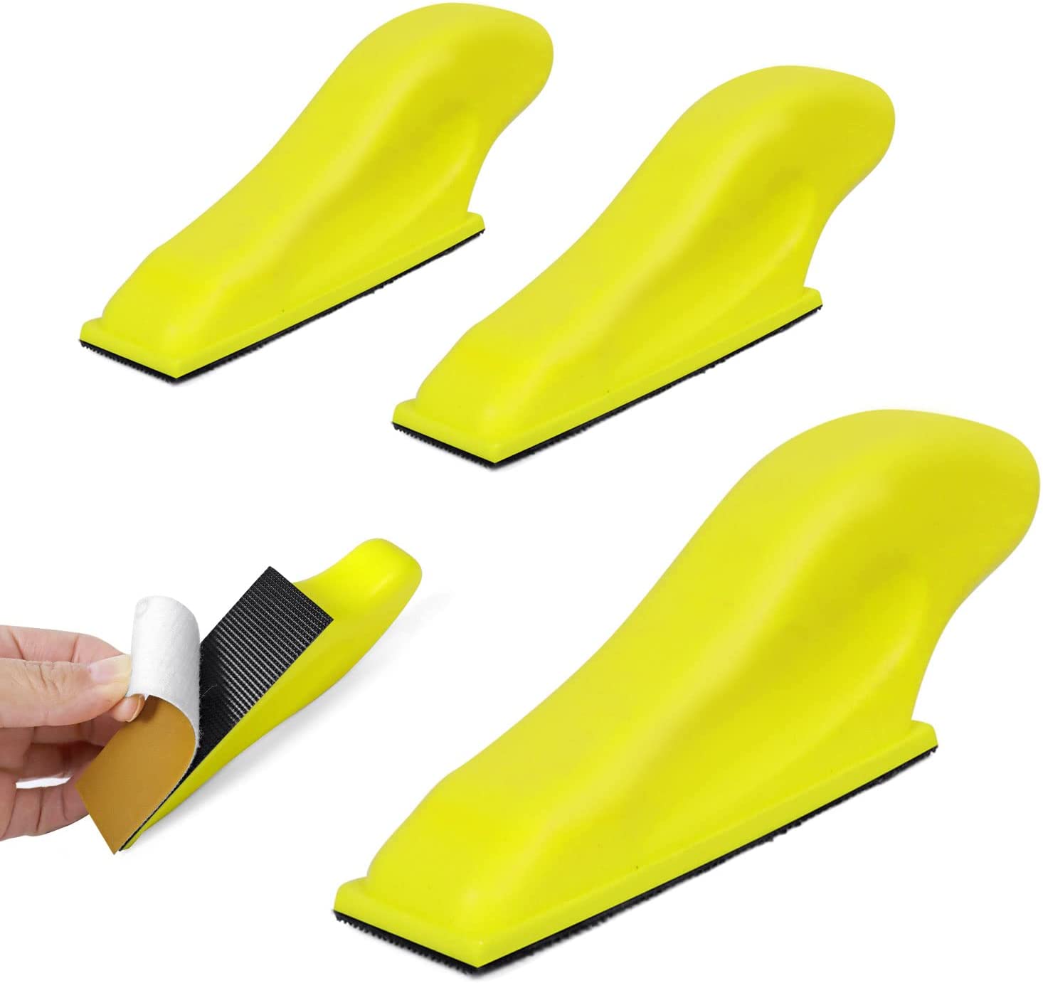 1 x 3.5 inch Micro Zip Sander Mini Sander for Small Manual Projects, Detail Handle Sanding Tools, 1Pcs