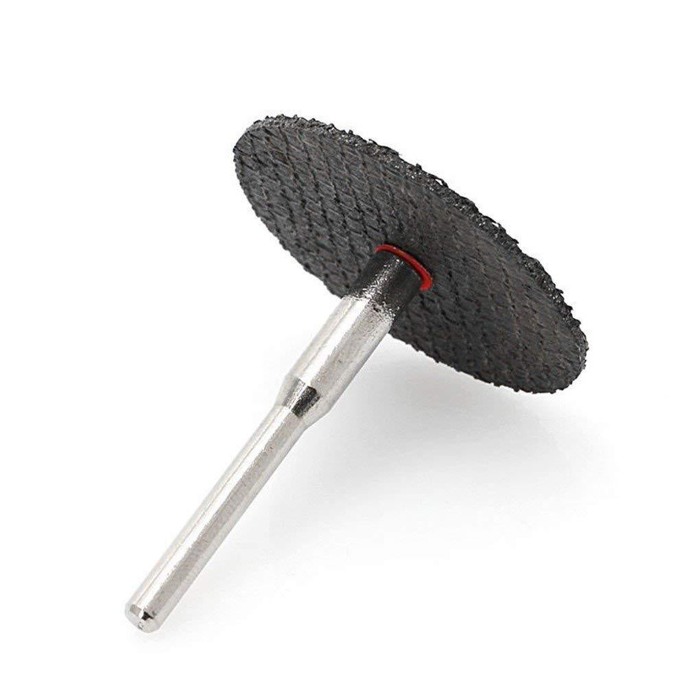 32mm Reinforced Fiberglass Cut Off Wheels Abrasive Cutting Tool Disc with Mandrel, 11pcs Set