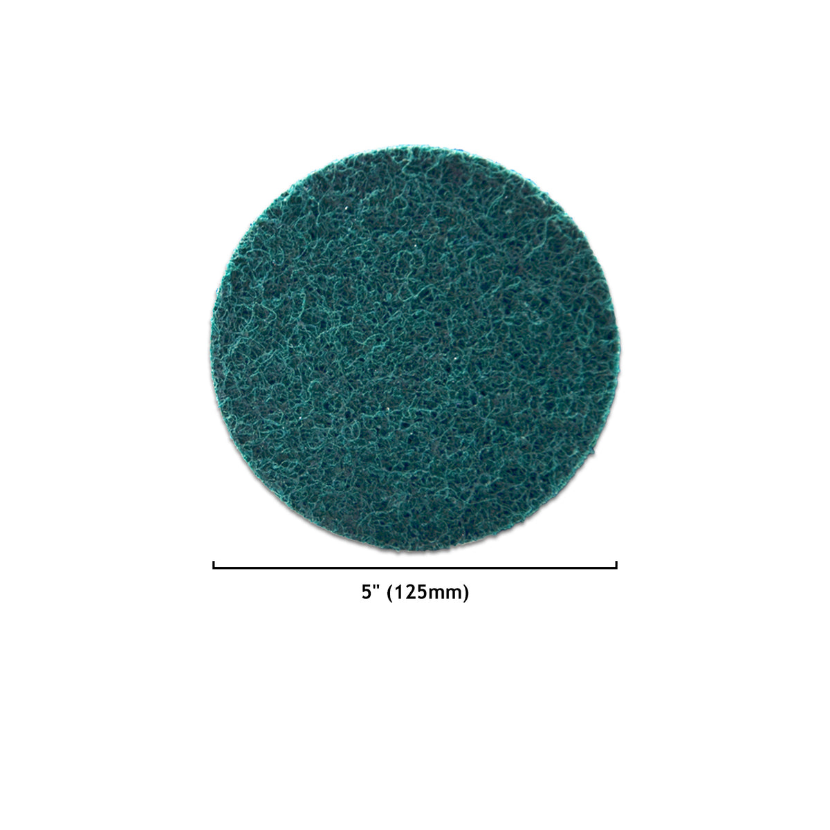 5" (125mm) Round Heavy Duty Hook and Loop Scouring Pads(240-1500 Grit), 1 PC