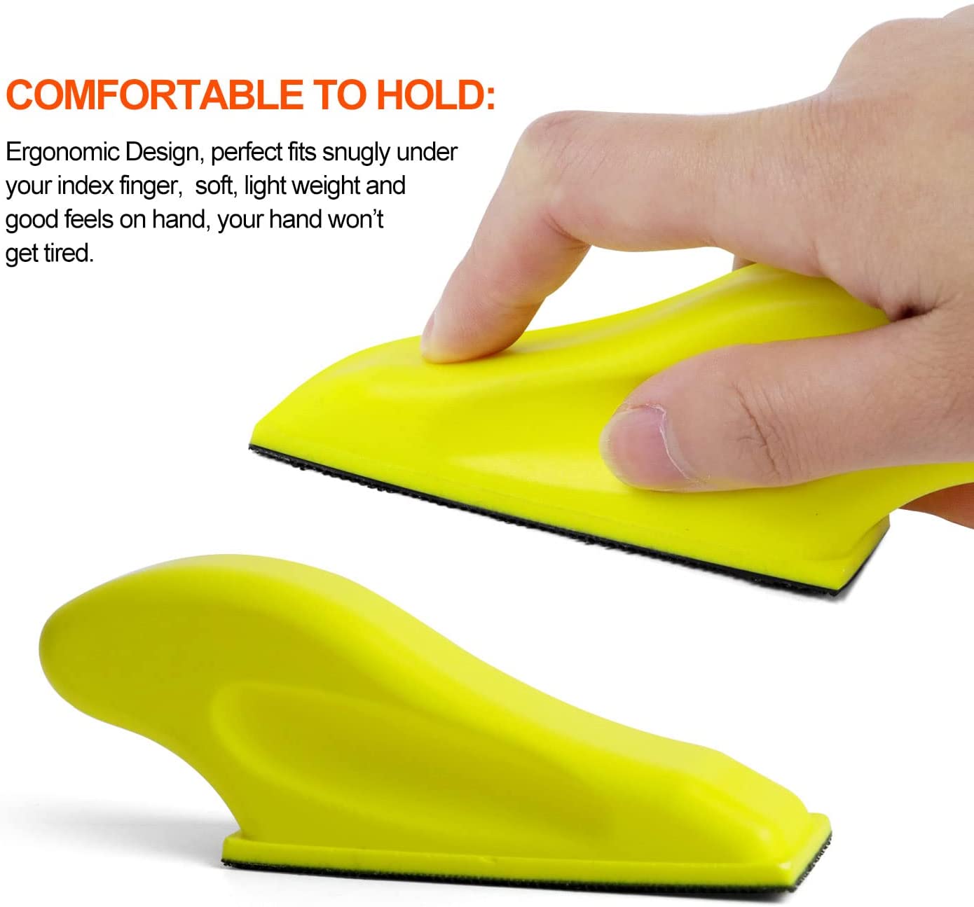 1 x 3.5 inch Micro Zip Sander Mini Sander for Small Manual Projects, Detail Handle Sanding Tools, 1Pcs