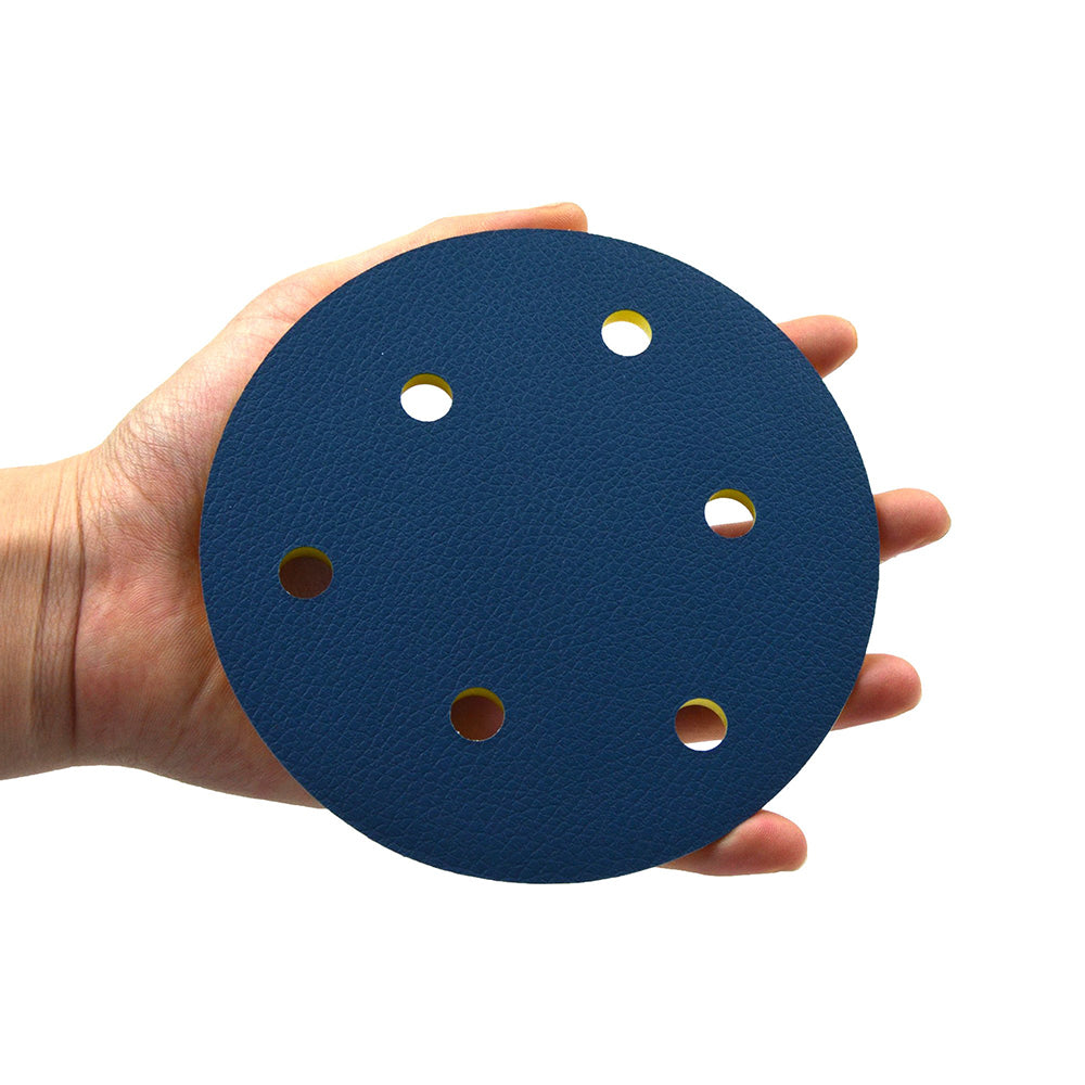 5" (125mm) x 5/16-24 Male 6 Holes PSA Back-up Sanding Pads