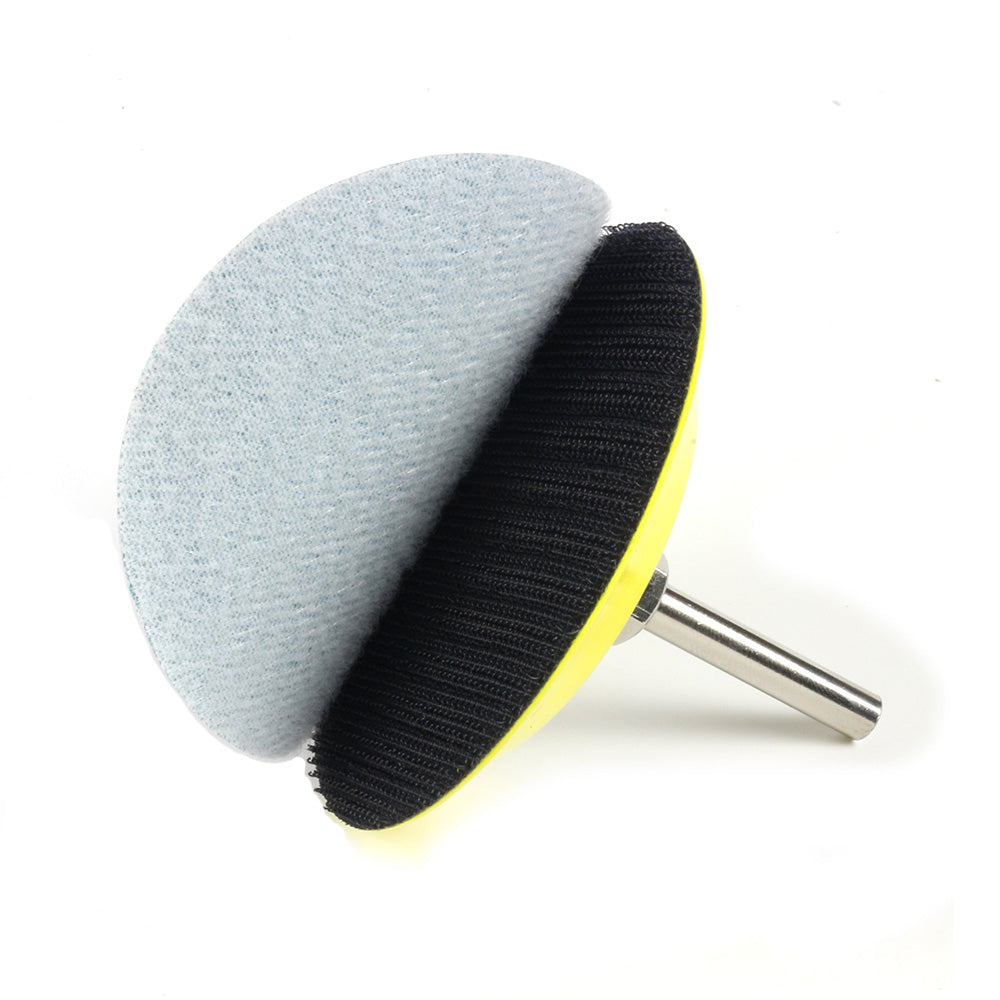 3" (75mm) x 6mm Shank Hook & Loop Back-up Sanding Pads