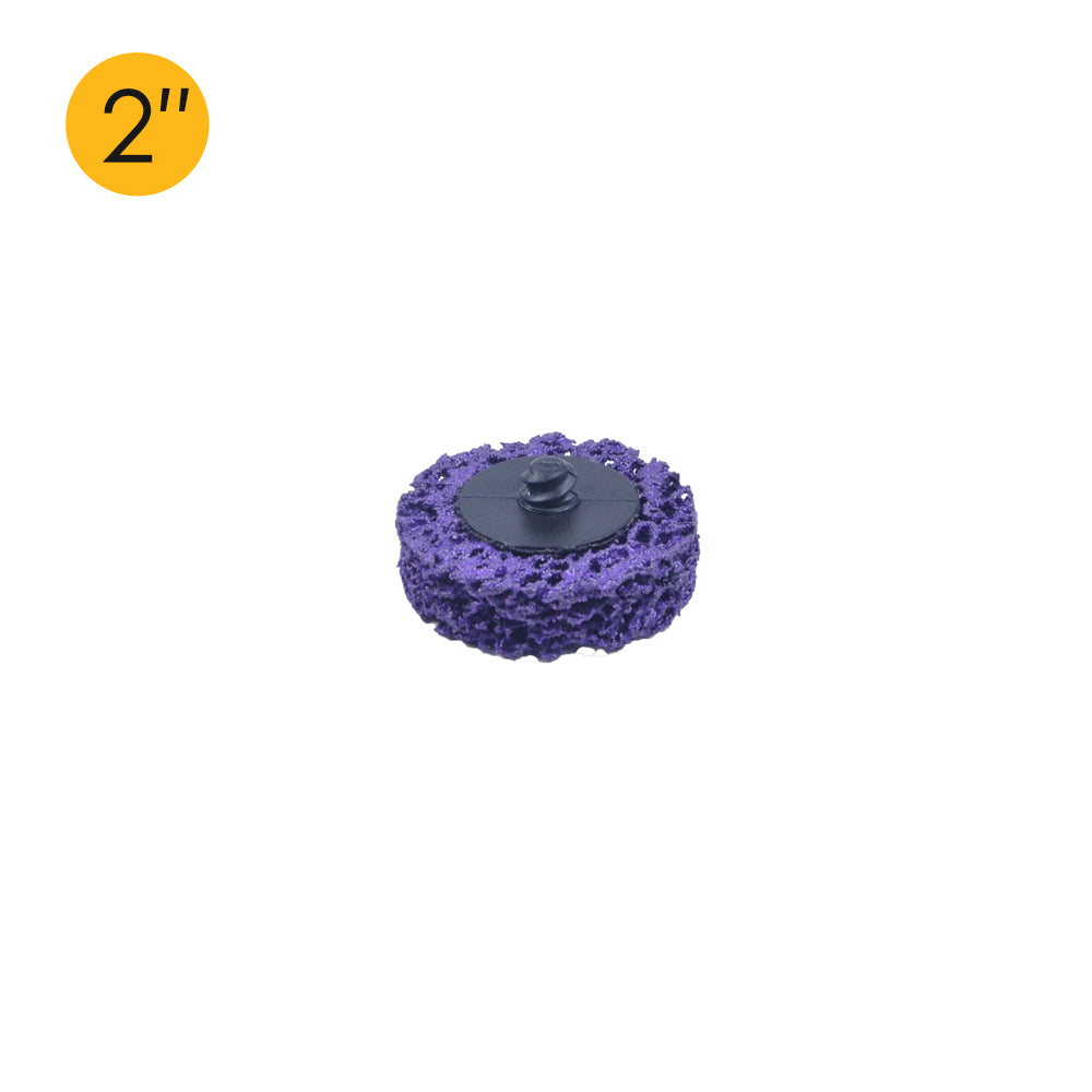 2" (50mm) Type R Quick Change Strip and Clean Disc(Purple)