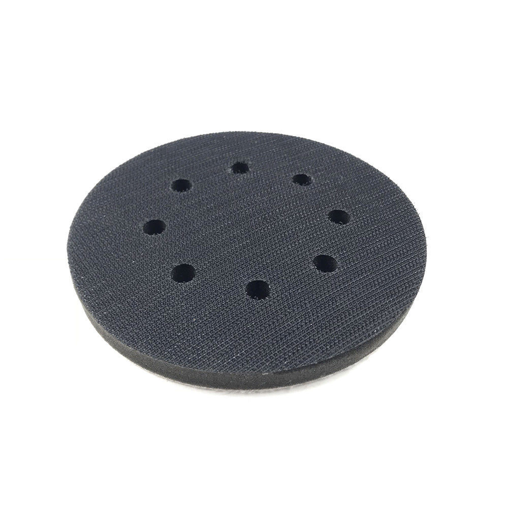 5" (125mm) 8-Hole Soft Sponge Dust-free Interface Buffer Backing Pads