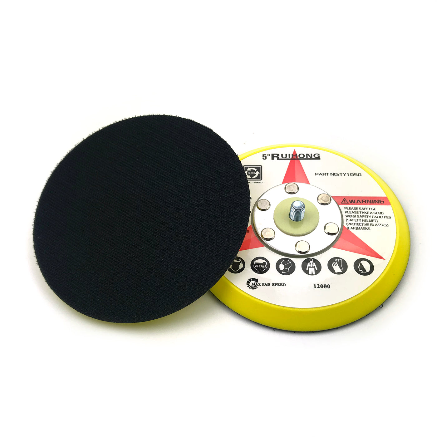 5 Inch Manual Back-up Sanding Pads