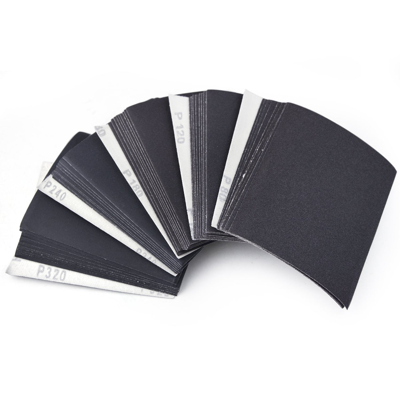 5.5 x 4.5" (140 x 115mm) Hook & Loop or Clip on Sander Pads，Silicon Carbide Wet/Dry Sanding Sheet