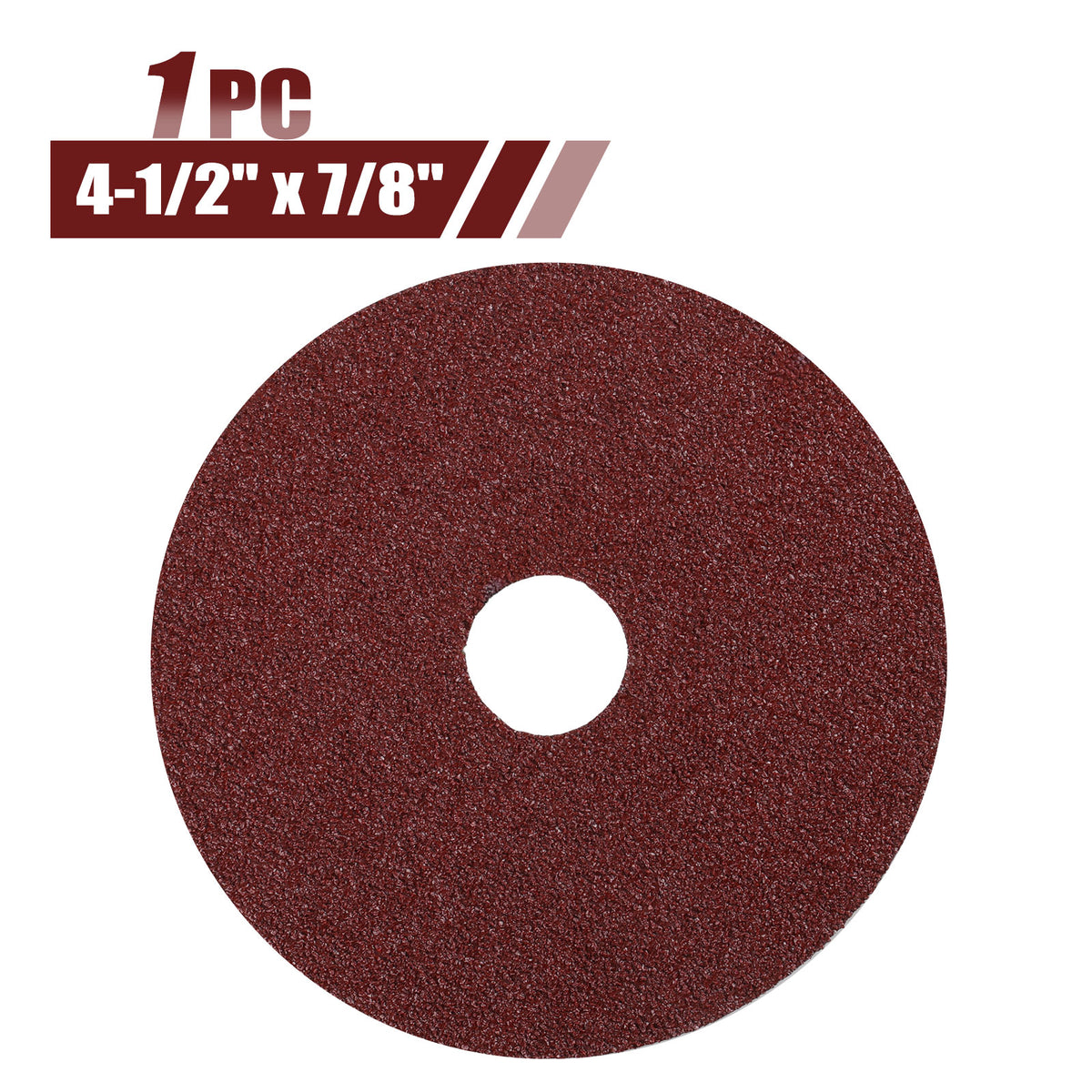 4-1/2" x 7/8" A/O Alumina Resin Fiber Sanding Discs