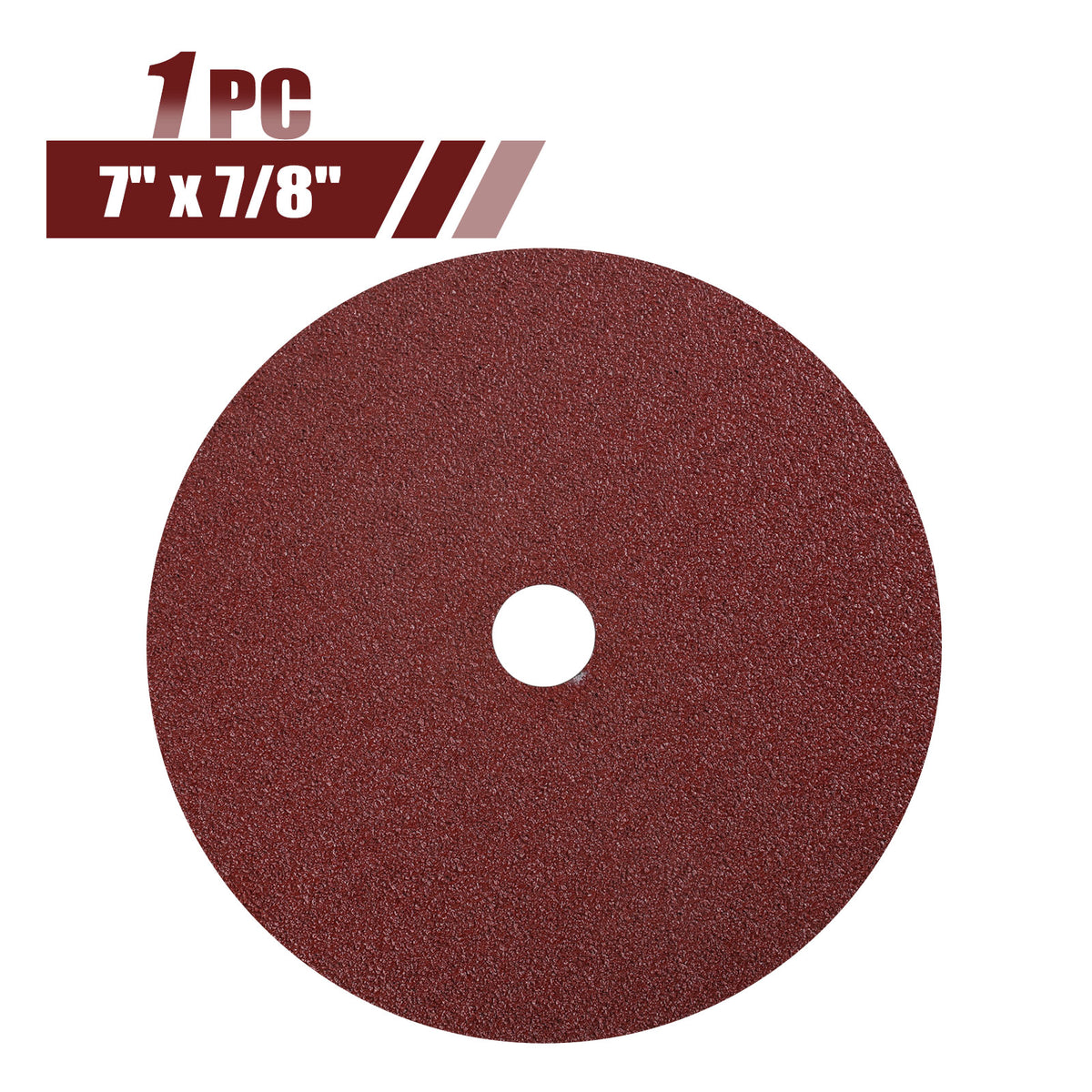 7" x 7/8" A/O Alumina Resin Fiber Sanding Discs