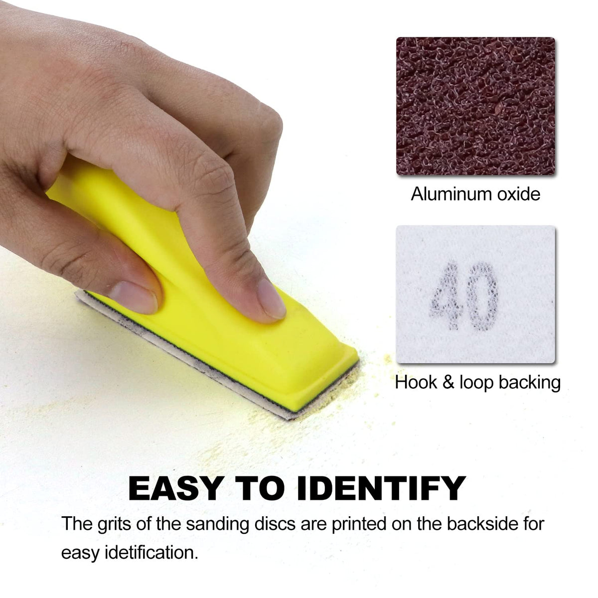 Micro Sanding Tools 3.5” x 1” Mini Handle Sander Kit