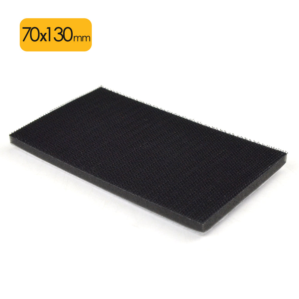 70x130mm Soft Sponge Hook & Loop Surface Protection Interface Buffer Backing Pad