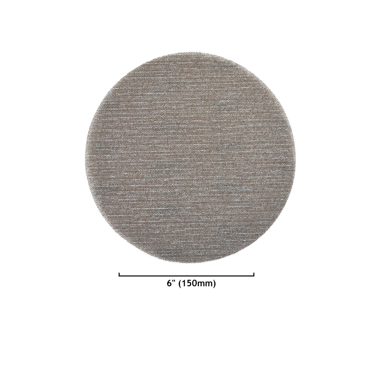 6" (150mm) Hook & Loop or Clip on Sander Pads，Mesh Dust Free Sanding Discs(80-600 Grit), 1 Disc