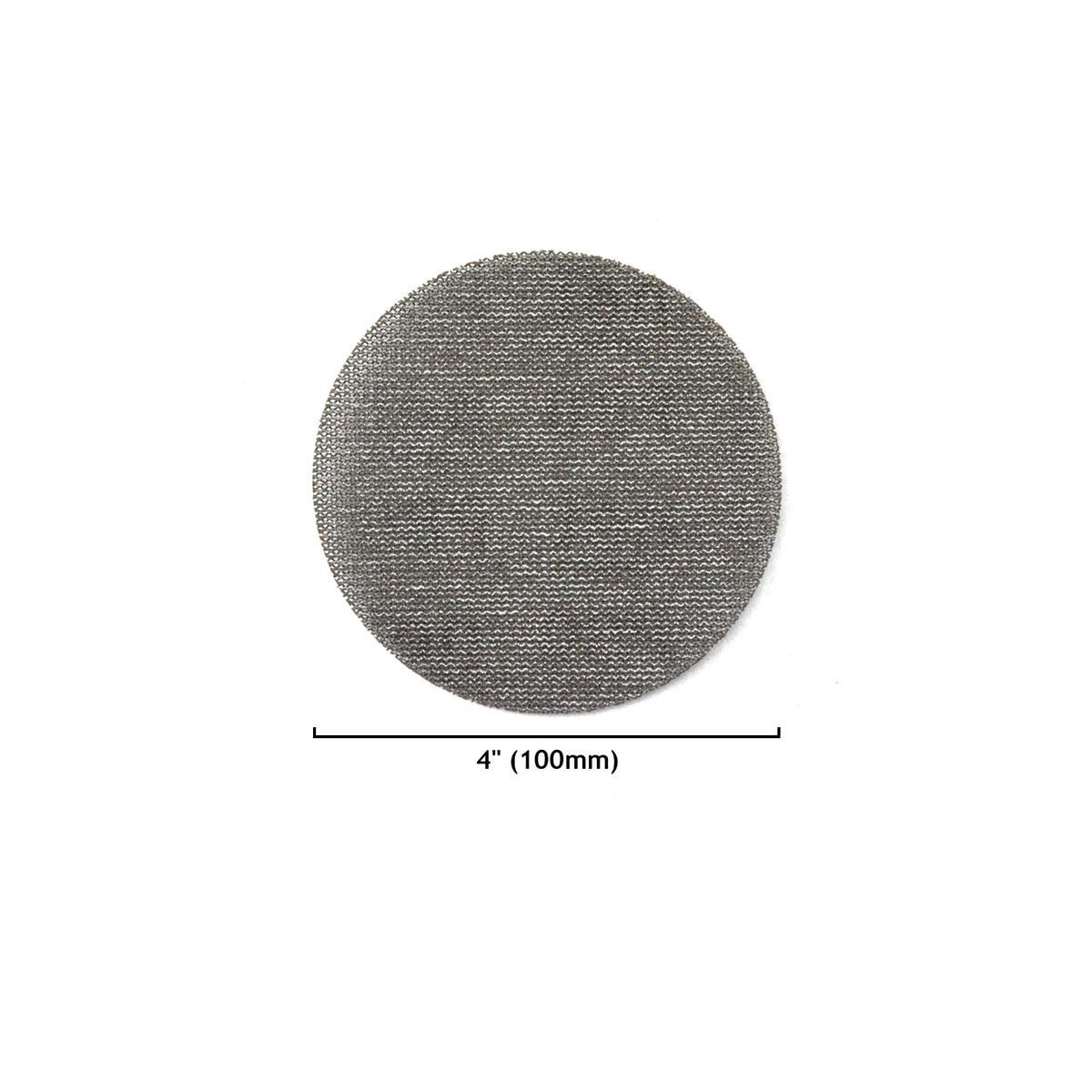 4" (100mm) Mesh Dust-free Hook & Loop Sanding Discs (80-240 Grit), 1 Disc