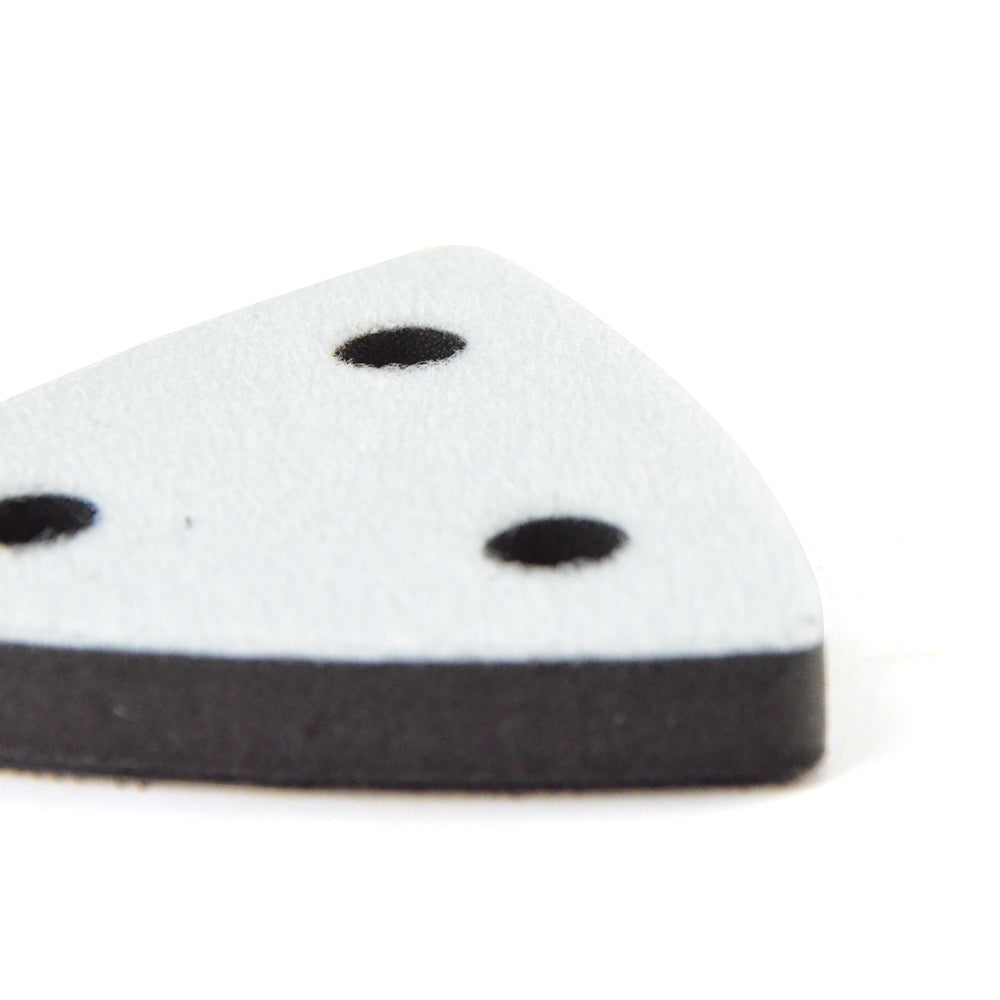 80x80x80MM 3-Hole Soft Sponge Hook & Loop Surface Protection Interface Pad