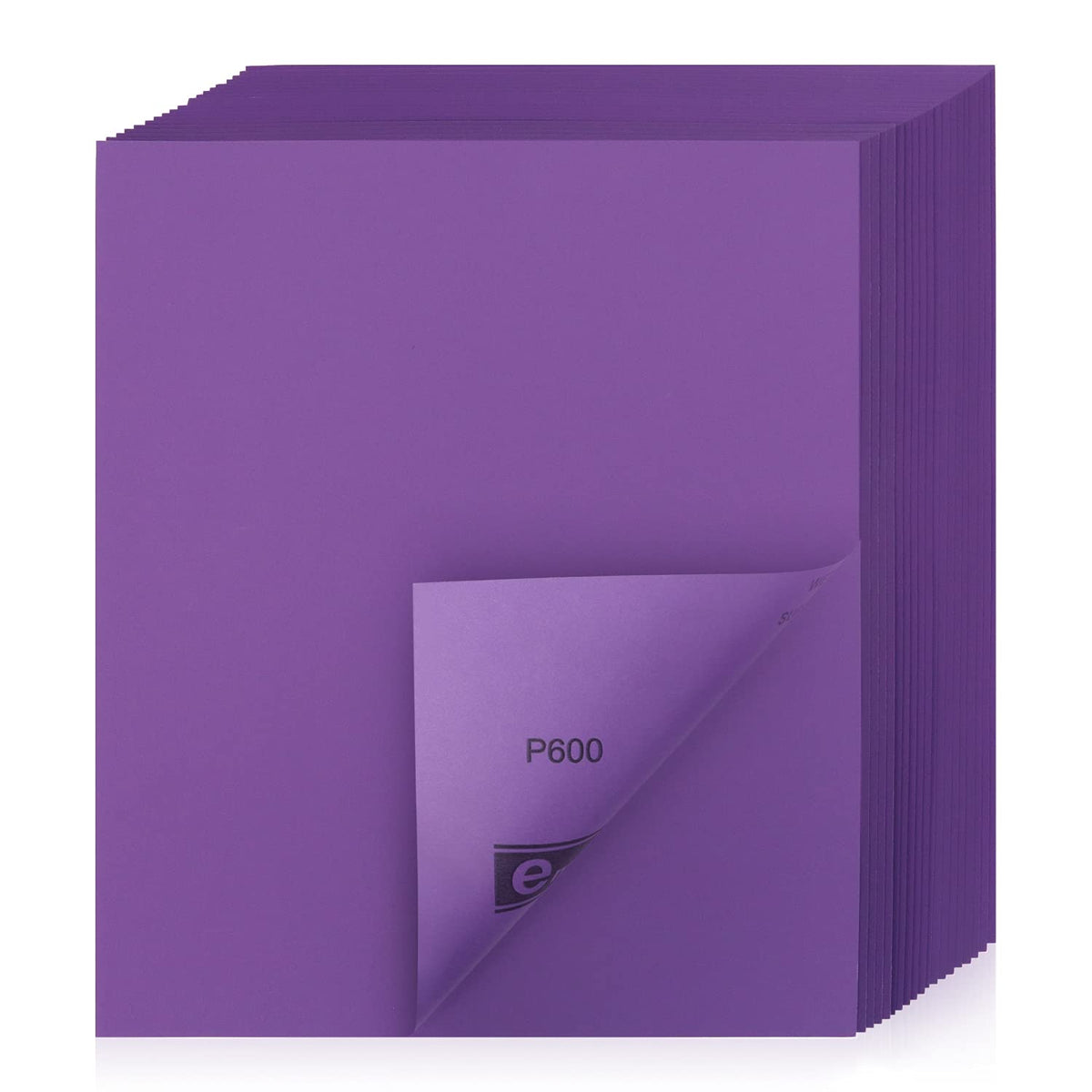 9 x 11" (230 x 280mm) Wet/Dry Sanding Sheets Purple Alumina Abrasive Paper Sheets (80-1200 Grit), 1 PC