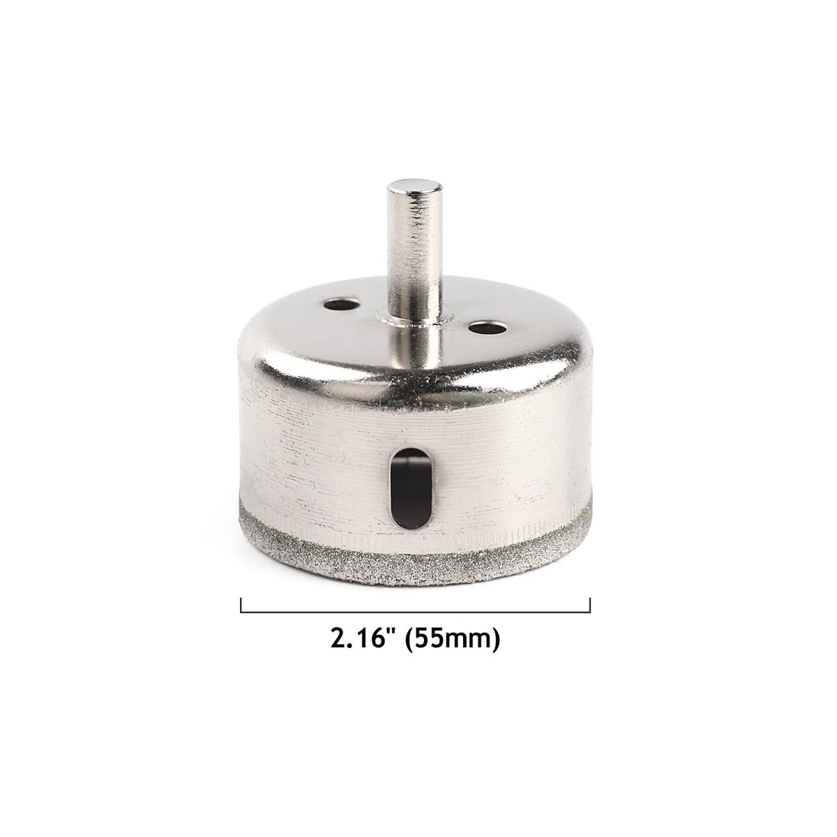 55mm Diamond Hole Saw Kit Tile Drill Bits for Ceramic, Glass, Tile, Porcelain, Marble, Granite